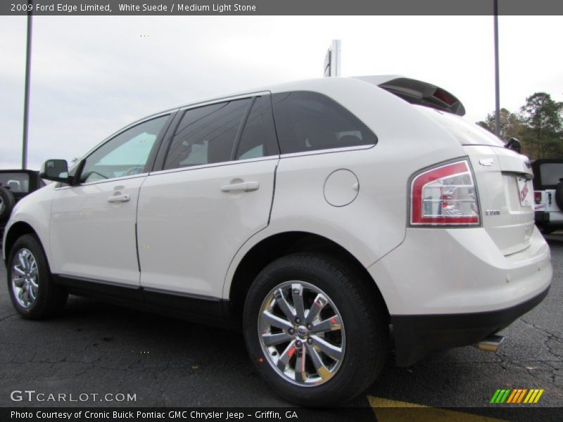 White Suede / Medium Light Stone 2009 Ford Edge Limited