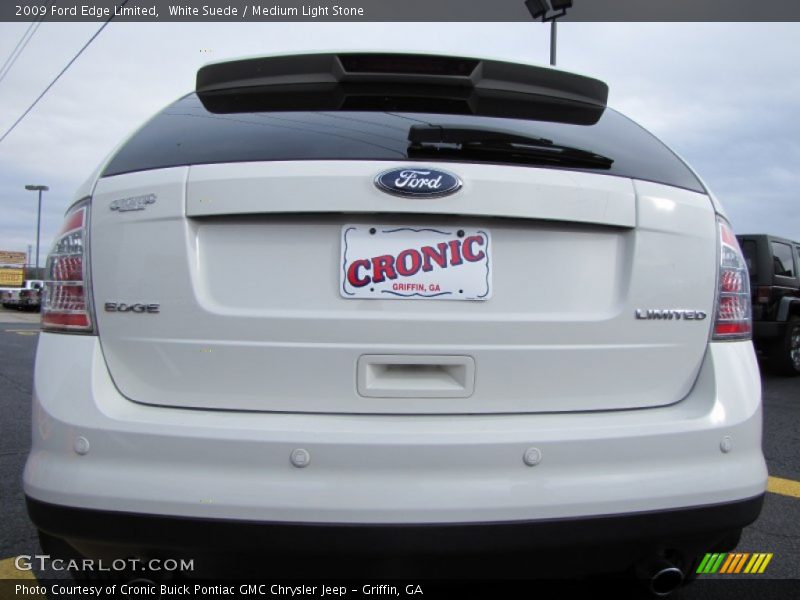 White Suede / Medium Light Stone 2009 Ford Edge Limited