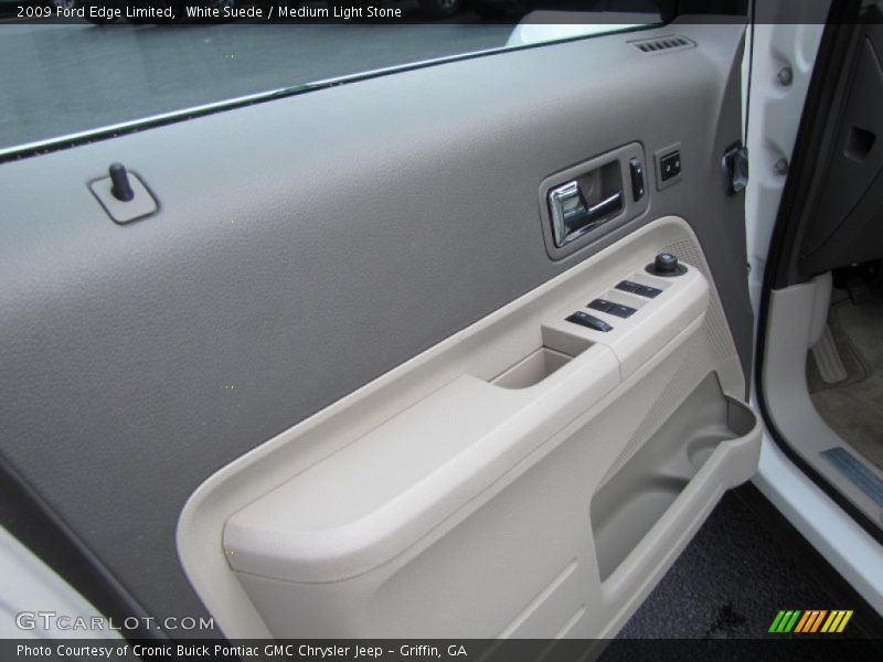 White Suede / Medium Light Stone 2009 Ford Edge Limited