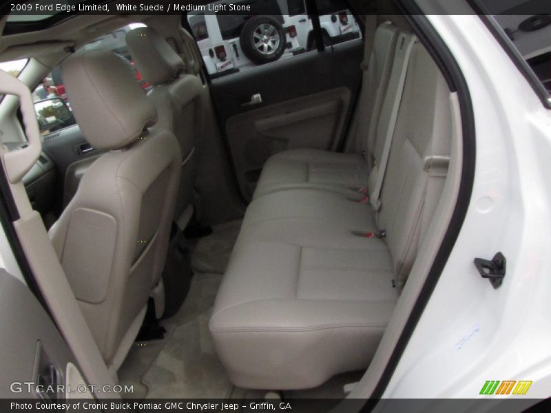 White Suede / Medium Light Stone 2009 Ford Edge Limited