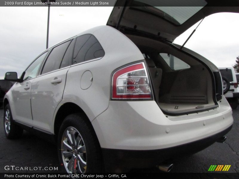 White Suede / Medium Light Stone 2009 Ford Edge Limited