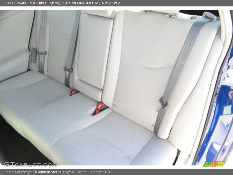 Nautical Blue Metallic / Misty Gray 2014 Toyota Prius Three Hybrid
