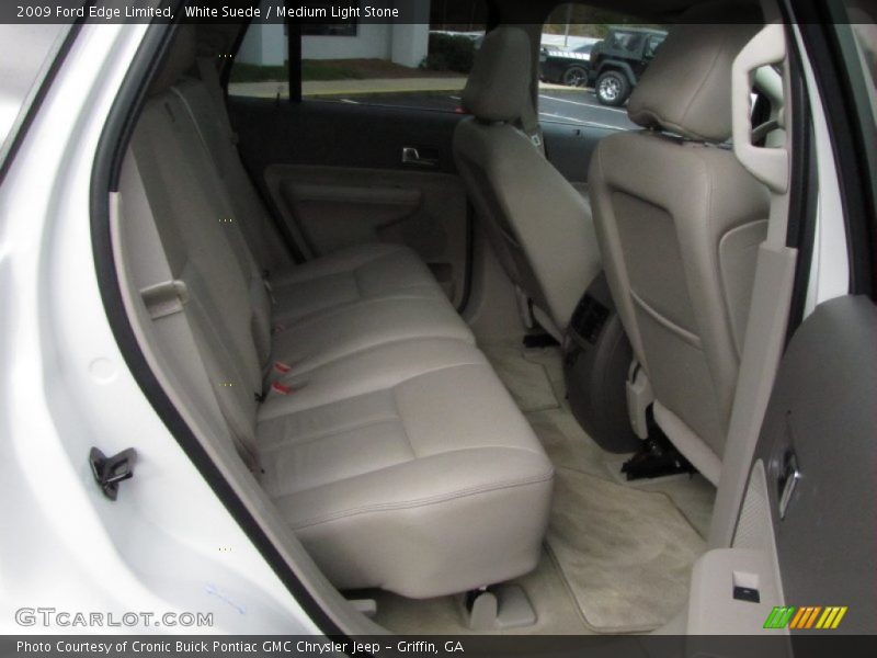 White Suede / Medium Light Stone 2009 Ford Edge Limited