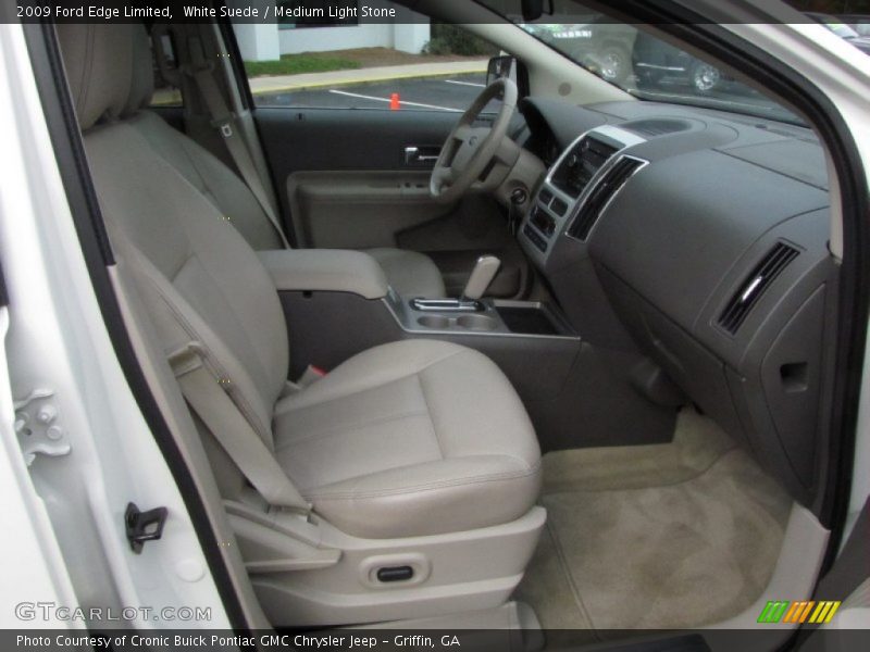 White Suede / Medium Light Stone 2009 Ford Edge Limited