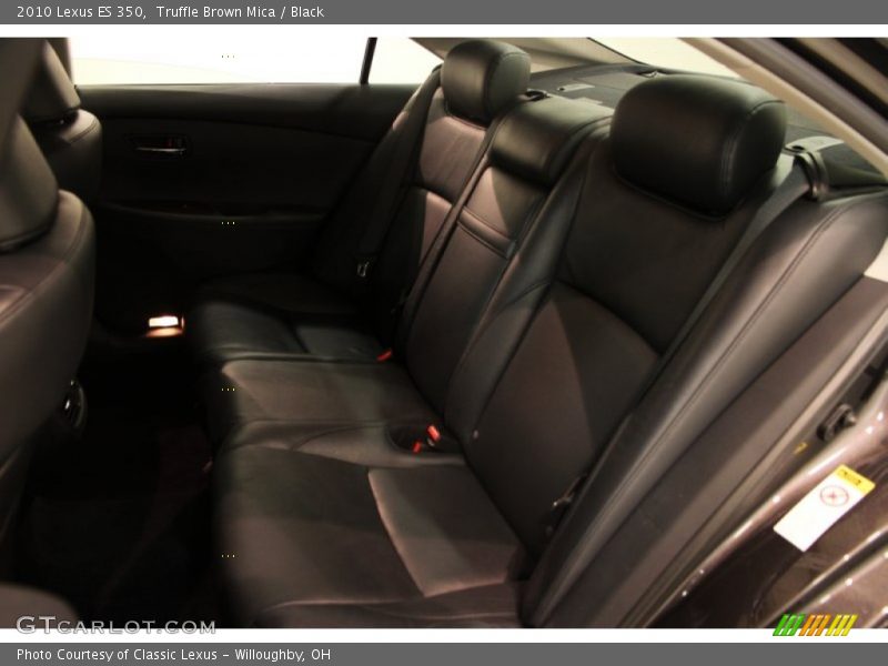 Truffle Brown Mica / Black 2010 Lexus ES 350