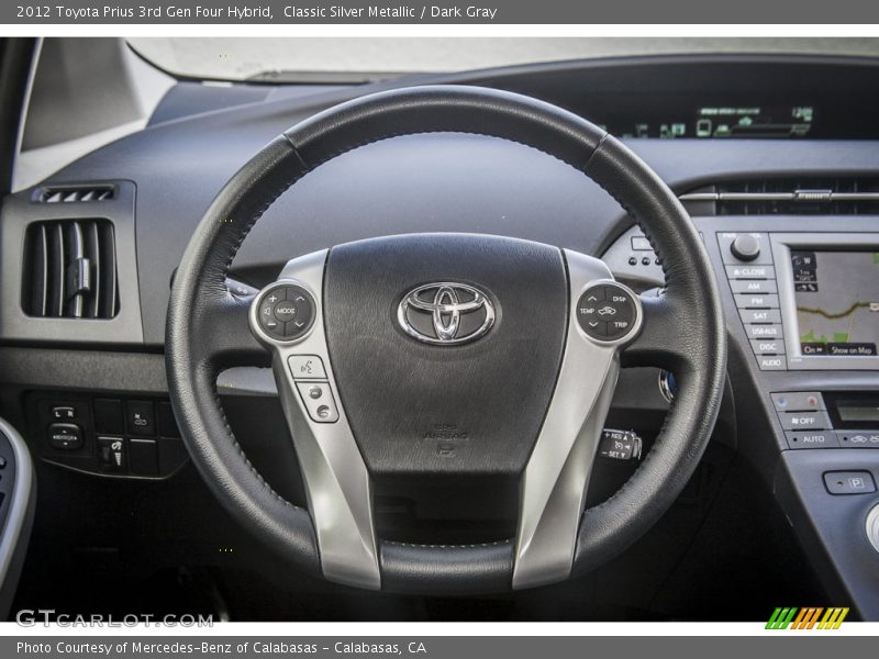  2012 Prius 3rd Gen Four Hybrid Steering Wheel