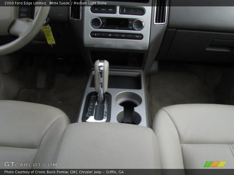 White Suede / Medium Light Stone 2009 Ford Edge Limited