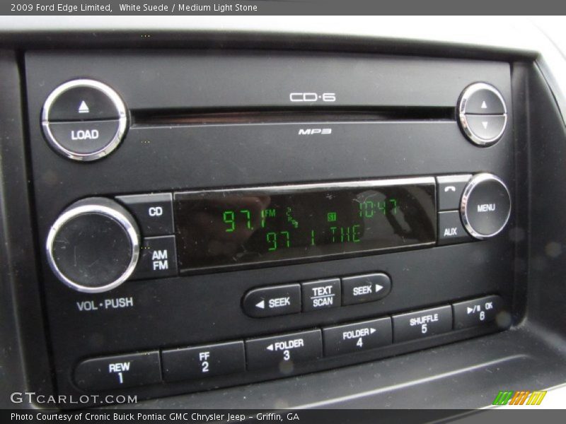 White Suede / Medium Light Stone 2009 Ford Edge Limited