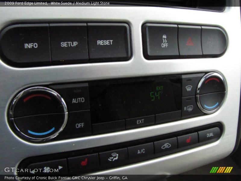 White Suede / Medium Light Stone 2009 Ford Edge Limited