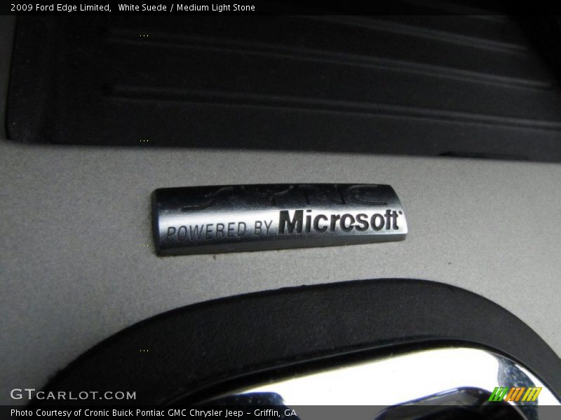 White Suede / Medium Light Stone 2009 Ford Edge Limited