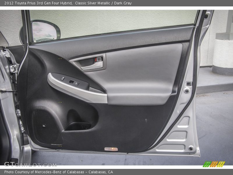 Door Panel of 2012 Prius 3rd Gen Four Hybrid