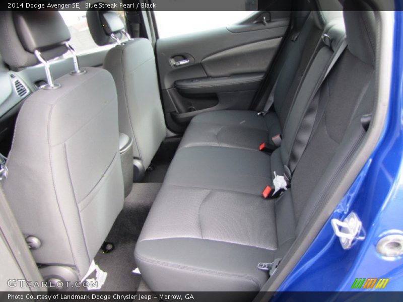 Blue Streak Pearl / Black 2014 Dodge Avenger SE