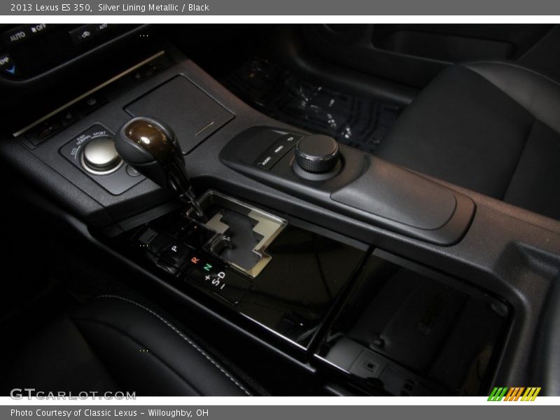 Silver Lining Metallic / Black 2013 Lexus ES 350