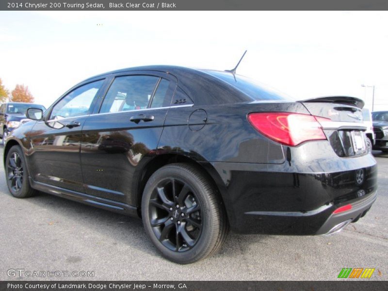 Black Clear Coat / Black 2014 Chrysler 200 Touring Sedan