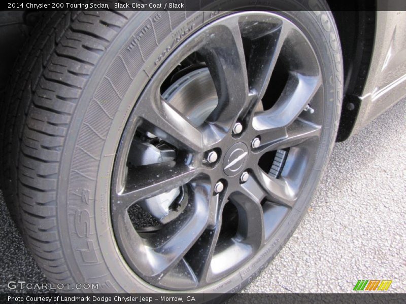Black Clear Coat / Black 2014 Chrysler 200 Touring Sedan