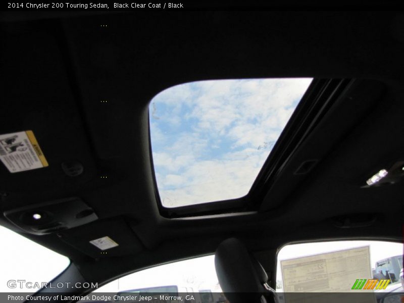 Black Clear Coat / Black 2014 Chrysler 200 Touring Sedan