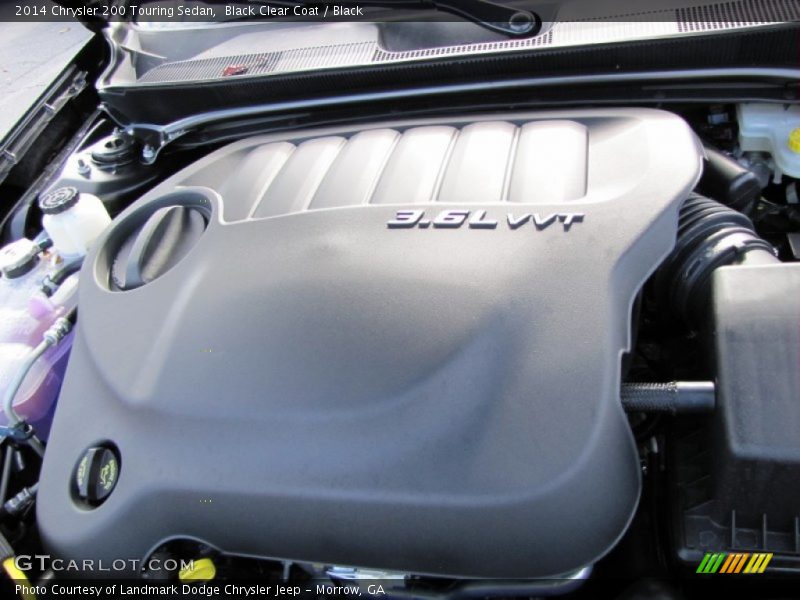 Black Clear Coat / Black 2014 Chrysler 200 Touring Sedan