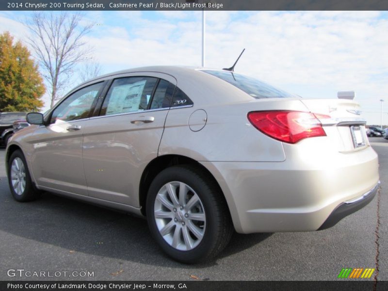 Cashmere Pearl / Black/Light Frost Beige 2014 Chrysler 200 Touring Sedan