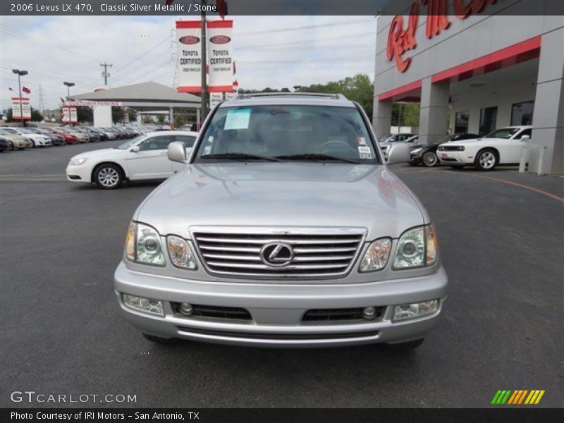 Classic Silver Metallic / Stone 2006 Lexus LX 470