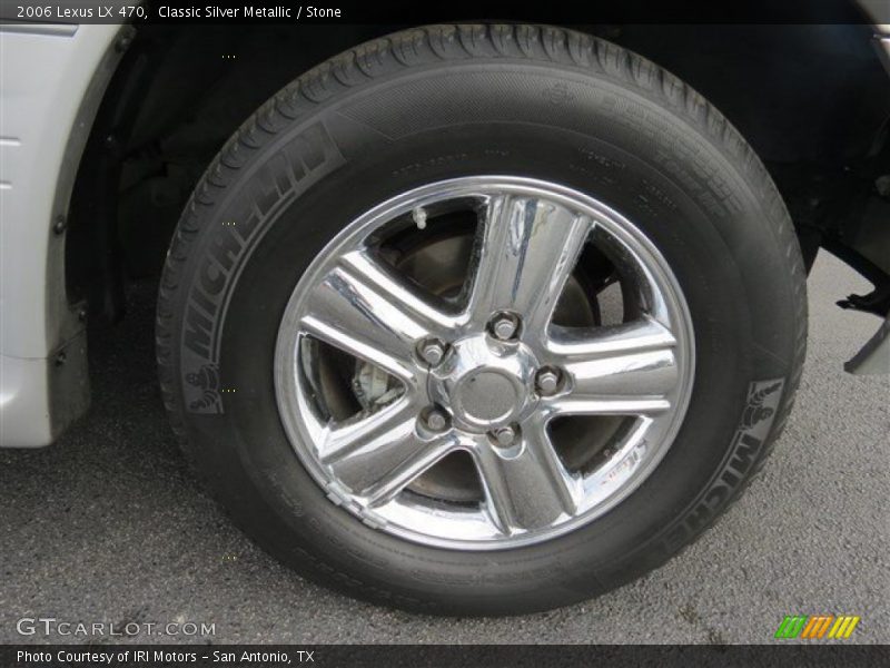 Classic Silver Metallic / Stone 2006 Lexus LX 470