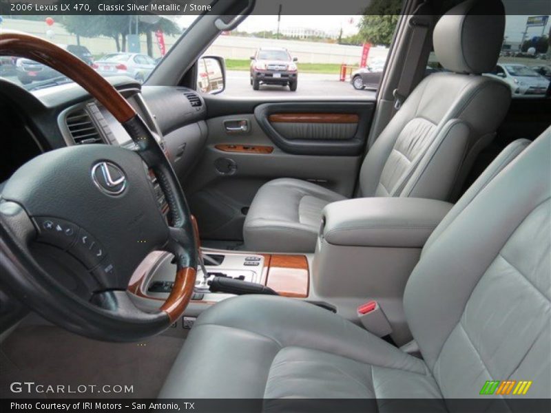 Classic Silver Metallic / Stone 2006 Lexus LX 470