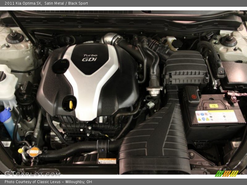 Satin Metal / Black Sport 2011 Kia Optima SX