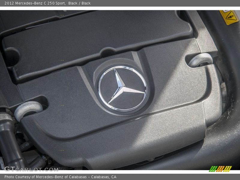 Black / Black 2012 Mercedes-Benz C 250 Sport