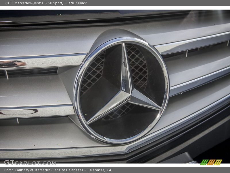 Black / Black 2012 Mercedes-Benz C 250 Sport