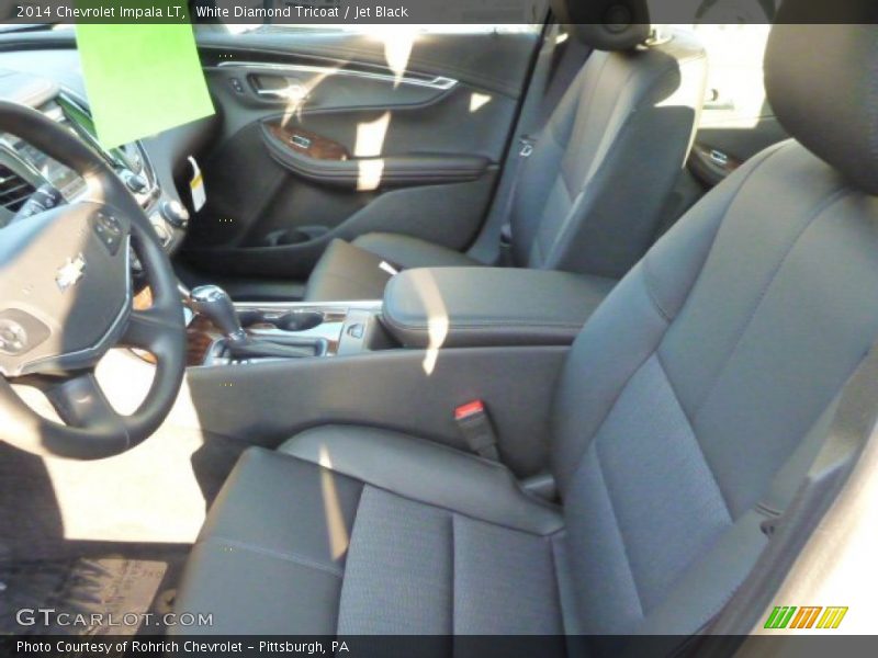 White Diamond Tricoat / Jet Black 2014 Chevrolet Impala LT