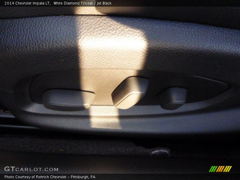 White Diamond Tricoat / Jet Black 2014 Chevrolet Impala LT