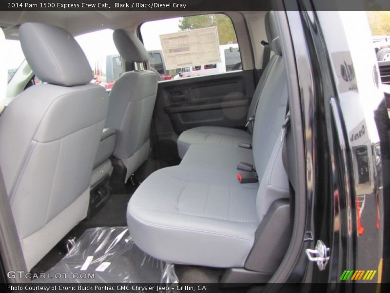 Black / Black/Diesel Gray 2014 Ram 1500 Express Crew Cab