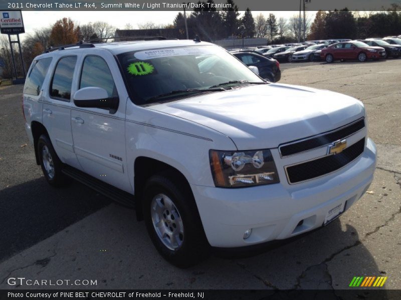 Summit White / Light Titanium/Dark Titanium 2011 Chevrolet Tahoe LT 4x4