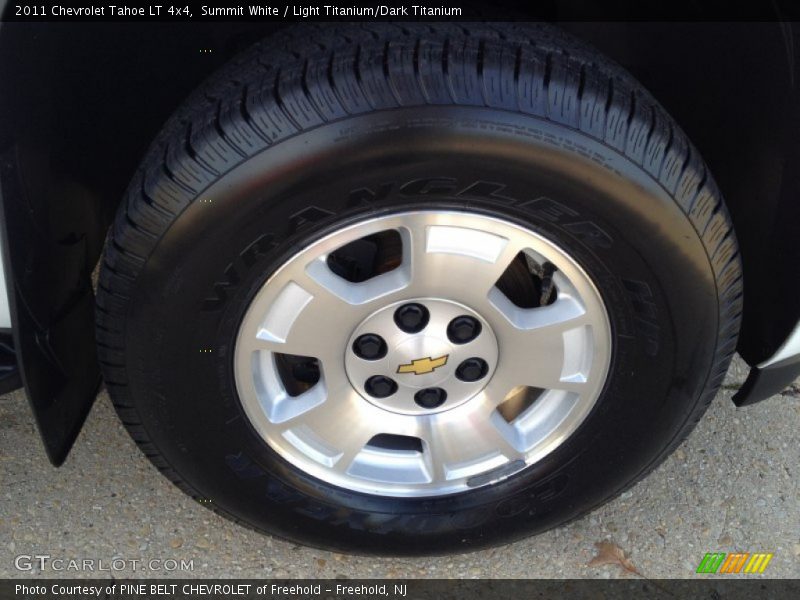 Summit White / Light Titanium/Dark Titanium 2011 Chevrolet Tahoe LT 4x4