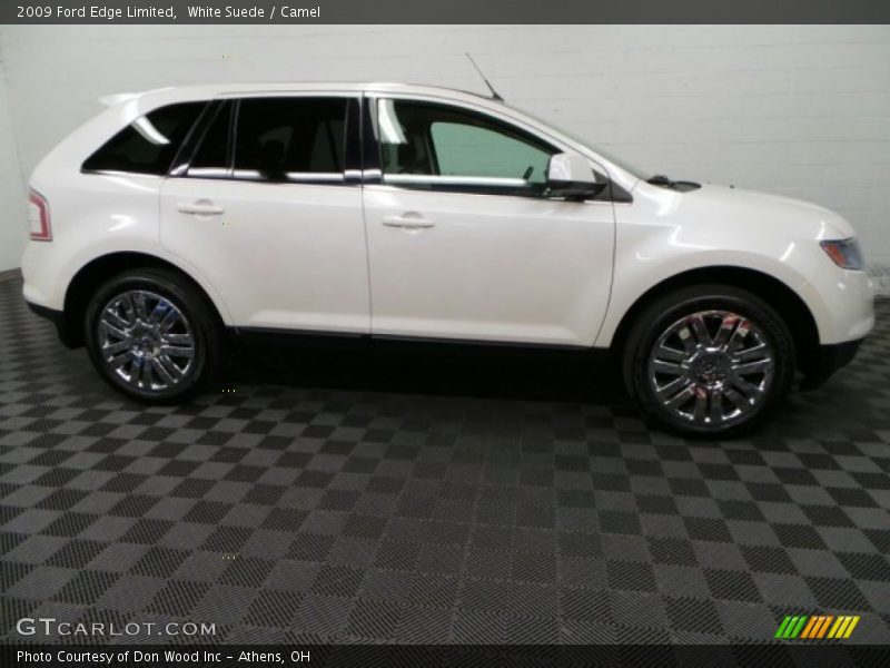 White Suede / Camel 2009 Ford Edge Limited