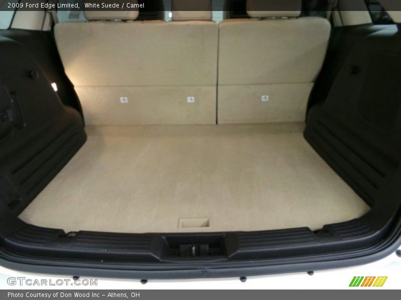 White Suede / Camel 2009 Ford Edge Limited