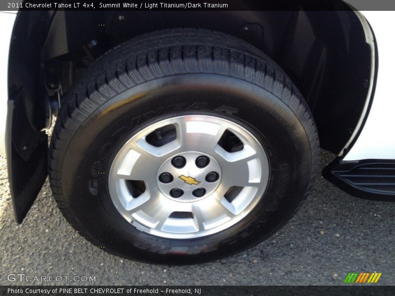 Summit White / Light Titanium/Dark Titanium 2011 Chevrolet Tahoe LT 4x4