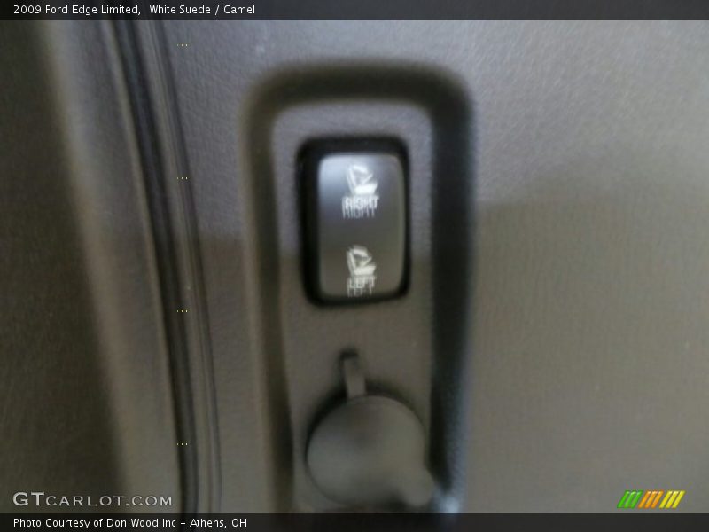 White Suede / Camel 2009 Ford Edge Limited
