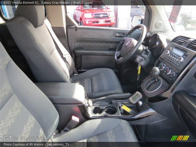 Galaxy Gray Metallic / Black/Copper 2007 Honda Element SC