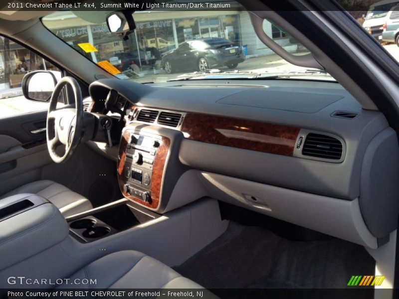 Summit White / Light Titanium/Dark Titanium 2011 Chevrolet Tahoe LT 4x4