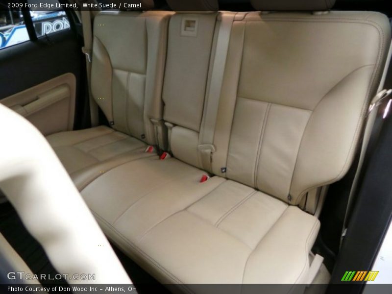 White Suede / Camel 2009 Ford Edge Limited