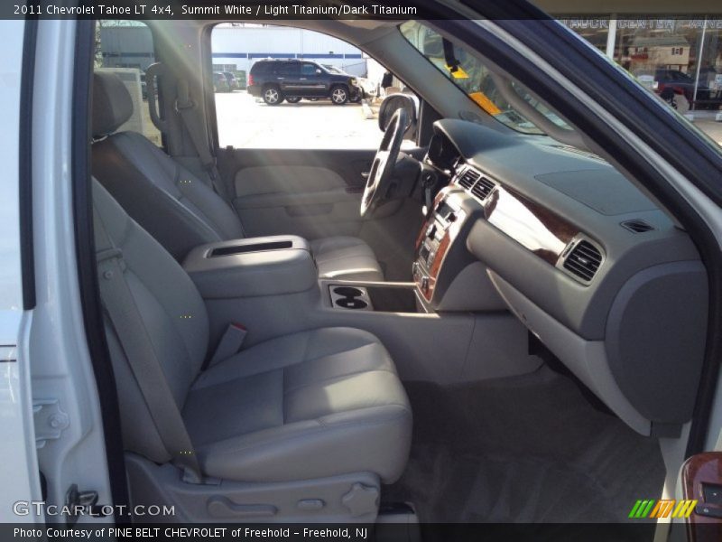 Summit White / Light Titanium/Dark Titanium 2011 Chevrolet Tahoe LT 4x4