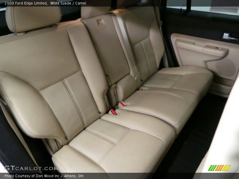 White Suede / Camel 2009 Ford Edge Limited