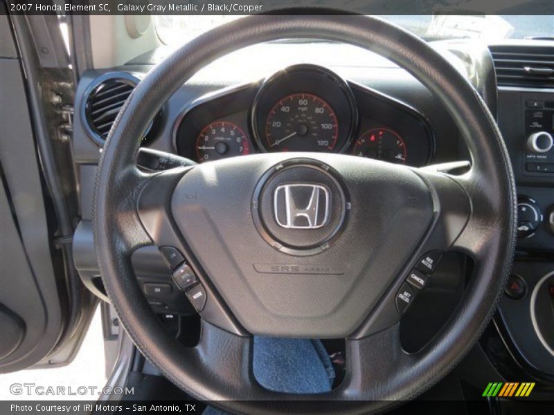 Galaxy Gray Metallic / Black/Copper 2007 Honda Element SC