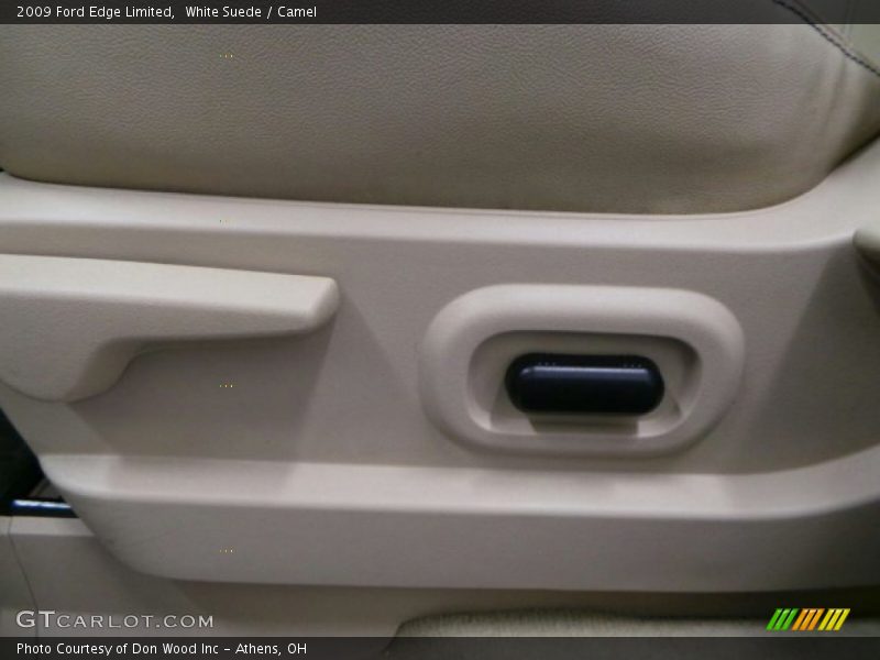 White Suede / Camel 2009 Ford Edge Limited