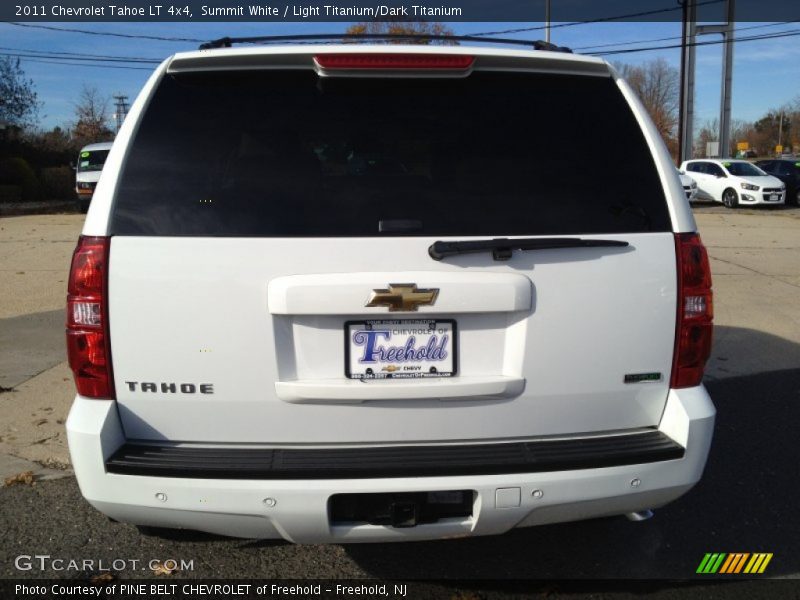 Summit White / Light Titanium/Dark Titanium 2011 Chevrolet Tahoe LT 4x4
