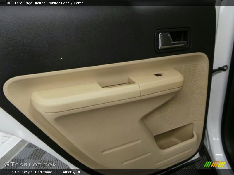 White Suede / Camel 2009 Ford Edge Limited