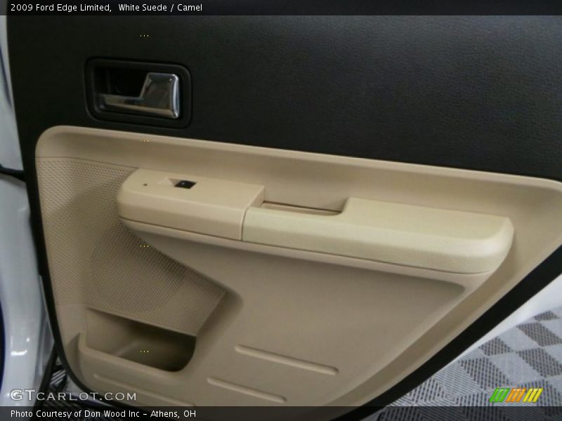 White Suede / Camel 2009 Ford Edge Limited