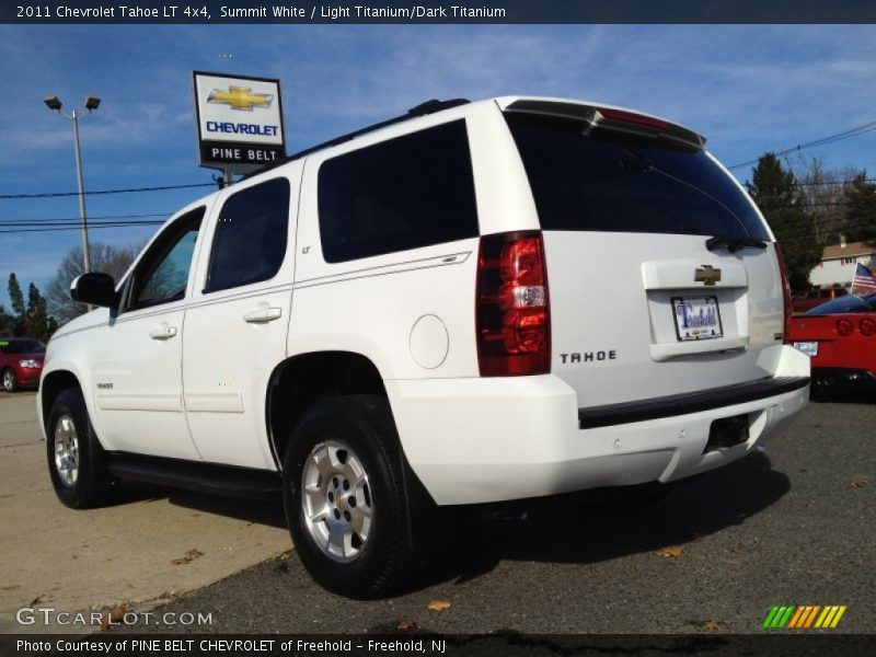 Summit White / Light Titanium/Dark Titanium 2011 Chevrolet Tahoe LT 4x4