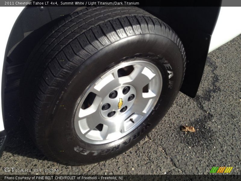 Summit White / Light Titanium/Dark Titanium 2011 Chevrolet Tahoe LT 4x4
