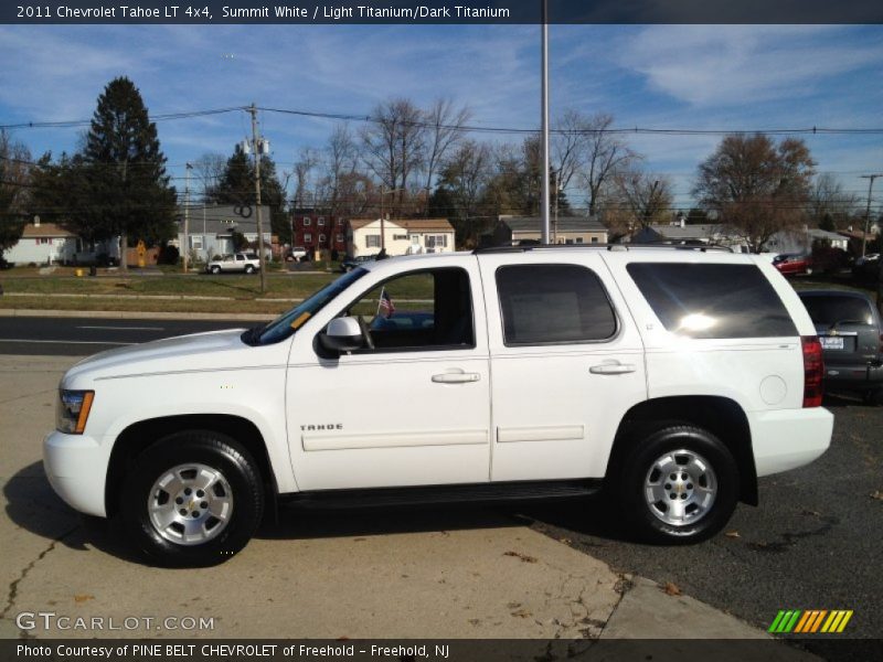 Summit White / Light Titanium/Dark Titanium 2011 Chevrolet Tahoe LT 4x4
